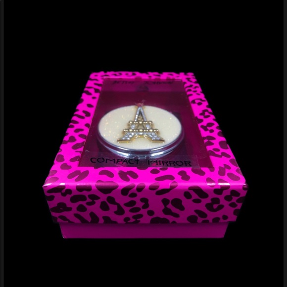 Betsey Johnson Eiffel Tower Compact Mirror - Picture 14 of 15